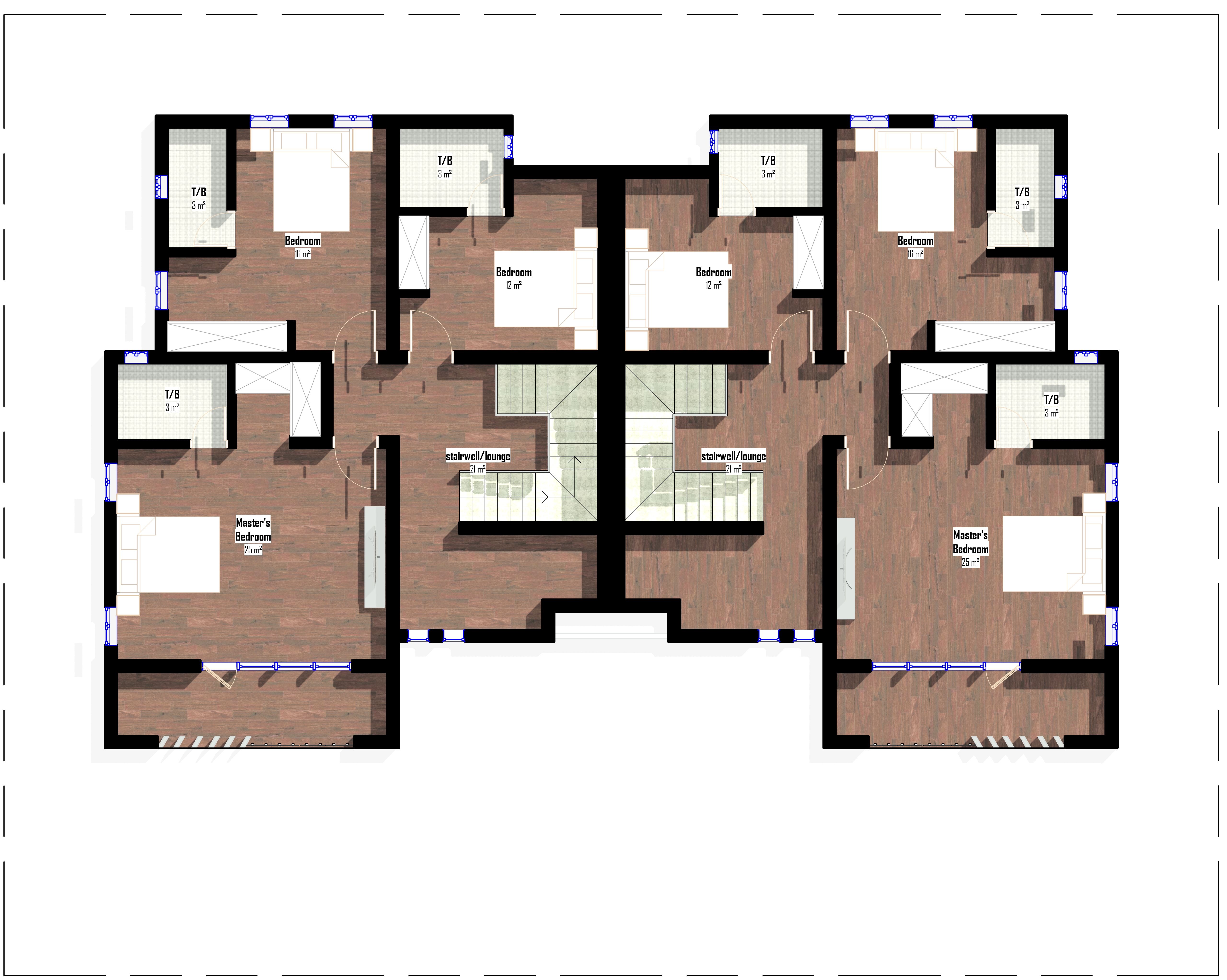 First Floor 3D Plan